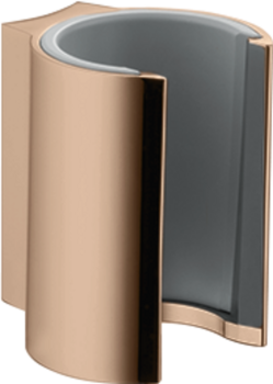 - AXOR Starck Uchwyt prysznicowy czerwony złoty polerowany 27515300 - 27515300 - Łazienki Szydłowski