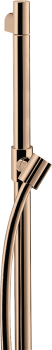 - AXOR Starck Drążek prysznicowy 90 cm z wężem 160 cm czerwony złoty polerowany 27830300 - 27830300 - Łazienki Szydłowski