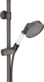 - AXOR Montreux Zestaw prysznicowy 0,90 m z główką prysznicową 100 1jet czarny chrom szczotkowany 27982340 - 27982340 - Łazienki Szydłowski