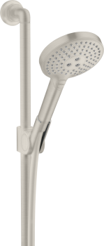  - AXOR Citterio Zestaw prysznicowy 0,90 m z główką prysznicową 120 3jet stal szlachetna optyczna 27991800 - 27991800 - Łazienki Szydłowski