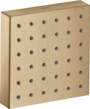 - AXOR ShowerSolutions Moduł prysznicowy 12 x 12cm, kwadratowy, podtynkowy brąz szczotkowany 28491140 - 28491140 U - Łazienki Szydłowski