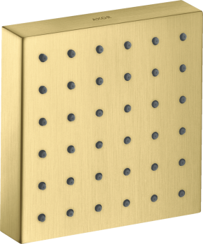  - AXOR ShowerSolutions Moduł prysznicowy 120/120, kwadratowy, podtynkowy mosiądz szczotkowany 28491950 - 28491950 U - Łazienki Szydłowski
