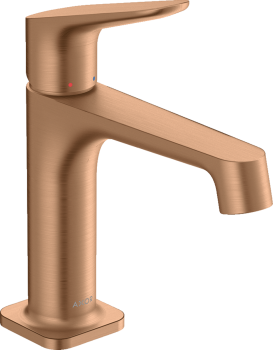 - AXOR Citterio M Jednouchwytowa bateria umywalkowa 100 z niezamykanym kompletem odpływowym brąz szczotkowany 34017140 - 34017140 - Łazienki Szydłowski