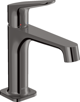 - AXOR Citterio M Jednouchwytowa bateria umywalkowa 100 z niezamykanym kompletem odpływowym czarny chrom polerowany 34017330 - 34017330 - Łazienki Szydłowski