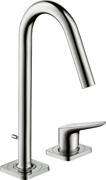 - AXOR Citterio M 2-otworowa bateria umywalkowa 160 z kompletem odpływowym z cięgłem chrom 34132000 - 34132000 - Łazienki Szydłowski