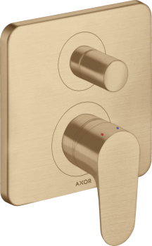 - AXOR Citterio M Jednouchwytowa bateria wannowa zgodna z normą EN 1717, podtynkowa brąz szczotkowany 34427140 - 34427140 U - Łazienki Szydłowski