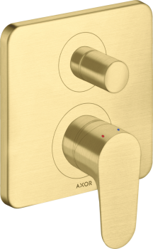 - AXOR Citterio M Jednouchwytowa bateria wannowa zgodna z normą EN 1717, podtynkowa mosiądz szczotkowany 34427950 - 34427950 U - Łazienki Szydłowski