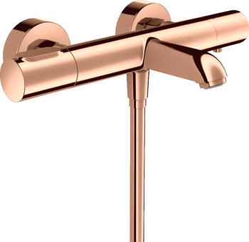 - AXOR Citterio M Bateria wannowa, termostatyczna, natynkowa czerwone złoto polerowane 34435300 - 34435300 - Łazienki Szydłowski