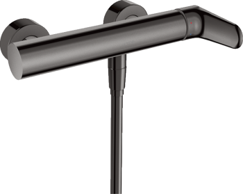 - AXOR Citterio M Jednouchwytowa bateria prysznicowa, natynkowa Czarny Chrom Polerowany 34620330 - 34620330 - Łazienki Szydłowski