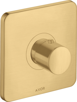  - AXOR Citterio M Bateria termostatyczna HighFlow, podtynkowa złoty optyczny szczotkowany 34716250 - 34716250 U - Łazienki Szydłowski