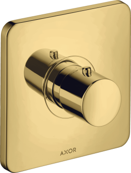  - AXOR Citterio M Bateria termostatyczna HighFlow, podtynkowa złoty optyczny polerowany 34716990 - 34716990 - Łazienki Szydłowski