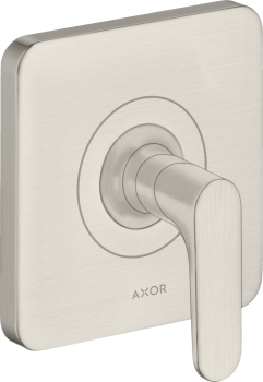  - AXOR Citterio M Zawór odcinający, podtynkowy stal szlachetna optyczna 34960800 - 34960800 - Łazienki Szydłowski