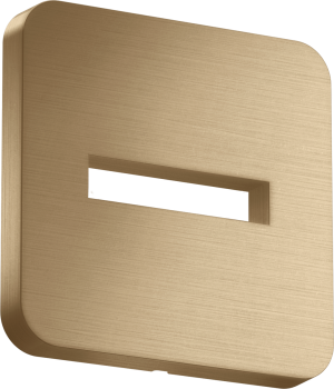  - AXOR ShowerSolutions Rozeta, softsquare brąz szczotkowany 35214140 - 35214140 - Łazienki Szydłowski