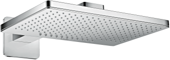  - AXOR ShowerSolutions Głowica prysznicowa 460/300 2jet z ramieniem prysznicowym, rozeta softsquare chrom 35275000 - 35275000 - Łazienki Szydłowski