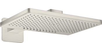 - AXOR ShowerSolutions Deszczownica prysznicowa 46 x 30 cm 2jet z ramieniem prysznicowym, rozeta softsquare stal szlachetna optyczna 35275800 - 35275800 - Łazienki Szydłowski