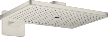 - AXOR ShowerSolutions Deszczownica prysznicowa 46 x 30cm 3 jet z ramieniem prysznicowym, rozeta softsquare stal szlachetna optyczna 35276800 - 35276800 - Łazienki Szydłowski