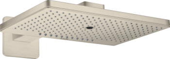  - AXOR ShowerSolutions Deszczownica prysznicowa 46 x 30 cm 3 jet z ramieniem prysznicowym, rozeta softsquare nikiel szczotkowany 35276820 - 35276820 - Łazienki Szydłowski