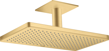  - AXOR ShowerSolutions Głowica prysznicowa 460/300 1jet z przyłączem sufitowym złoty optyczny szczotkowany 35277250 - 35277250 - Łazienki Szydłowski
