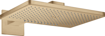 - AXOR ShowerSolutions Deszczownica 46 x 30cm 2 jest z ramieniem prysznicowym, rozeta kwadratowa brąz szczotkowany 35280140 - 35280140 U - Łazienki Szydłowski