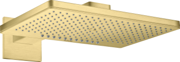  - AXOR ShowerSolutions Głowica prysznicowa 460/300 2 jest z ramieniem prysznicowym, rozeta kwadratowa mosiądz szczotkowany 35280950 - 35280950 U - Łazienki Szydłowski