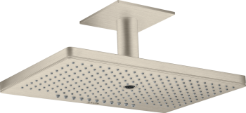  - AXOR ShowerSolutions Głowica prysznicowa 460/300 3jet z przyłączem sufitowym nikiel szczotkowany 35281820 - 35281820 U - Łazienki Szydłowski