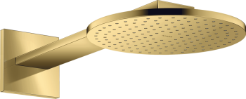  - AXOR ShowerSolutions Deszczownica 25cm 2jet z ramieniem prysznicowym Złoty Optyczny Polerowany 35296990 - 35296990 - Łazienki Szydłowski