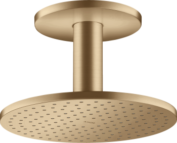  - AXOR ShowerSolutions Deszczownica 25 cm 2jet do montażu w suficie Brąz Szczotkowany 35297140 - 35297140 - Łazienki Szydłowski
