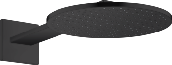 - AXOR ShowerSolutions Deszczownica 30cm 1jet z ramieniem prysznicowym czarny mat 35300670 - 35300670 - Łazienki Szydłowski