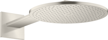 - AXOR ShowerSolutions Deszczownica prysznicowa 30 cm 1jet z ramieniem prysznicowym stal szlachetna optyczna 35300800 - 35300800 - Łazienki Szydłowski