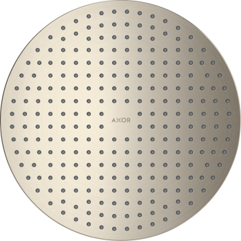  - AXOR ShowerSolutions Głowica prysznicowa 300 1jet do montażu w suficie nikiel szczotkowany 35302820 - 35302820 - Łazienki Szydłowski