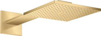  - AXOR ShowerSolutions Głowica prysznicowa 250/250 1jet z ramieniem prysznicowym złoty optyczny szczotkowany 35306250 - 35306250 - Łazienki Szydłowski