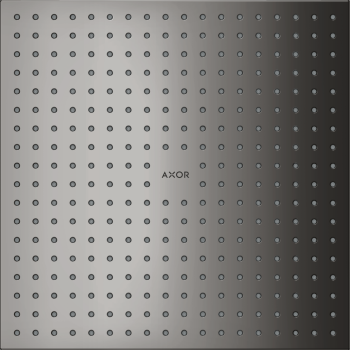  - AXOR ShowerSolutions Głowica prysznicowa 300/300 1jet do montażu w suficie czarny chrom polerowany 35317330 - nie właczać-5 - Łazienki Szydłowski