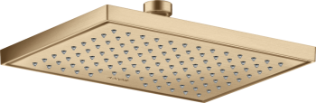  - AXOR ShowerSolutions Deszczownica 24,5 x 18,5 cm 1 jet brąz szczotkowany 35373140 - 35373140 - Łazienki Szydłowski