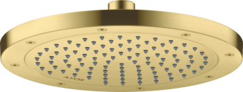  - AXOR ShowerSolutions Głowica prysznicowa 245 1jet mosiądz szczotkowany 35380950 - 35380950 - Łazienki Szydłowski