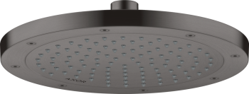  - AXOR ShowerSolutions Deszczownica 24,5cm 1jet EcoSmart Czarny Chrom Szczotkowany 35381340 - 35381340 - Łazienki Szydłowski