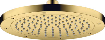  - AXOR ShowerSolutions Deszczownica 24,5cm 1jet EcoSmart złoty optyczny polerowany 35381990 - 35381990 - Łazienki Szydłowski