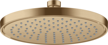 - AXOR ShowerSolutions Deszczownica 22 cm 1jet brąz szczotkowany 35382140 - 35382140 U - Łazienki Szydłowski
