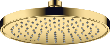 - AXOR ShowerSolutions Deszczownica 22cm 1jet złoty optyczny polerowany 35382990 - 35382990 - Łazienki Szydłowski