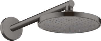  - AXOR ShowerSolutions Deszczownica 22cm 1jet EcoSmart Czarny Chrom Szczotkowany 35383340 - 35383340 - Łazienki Szydłowski
