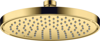  - AXOR ShowerSolutions Deszczownica 22cm 1jet EcoSmart+ złoty optyczny polerowany 35388990 - 35388990 - Łazienki Szydłowski