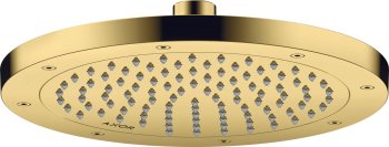  - AXOR ShowerSolutions Deszczownica 24,5cm 1jet EcoSmart+ złoty optyczny polerowany 35389990 - 35389990 - Łazienki Szydłowski