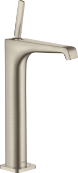  - AXOR Citterio E Jednouchwytowa bateria umywalkowa 250 do umywalek nablatowych z uchwytem Pin  nikiel szczotkowany 36104820 - 36104820 U - Łazienki Szydłowski