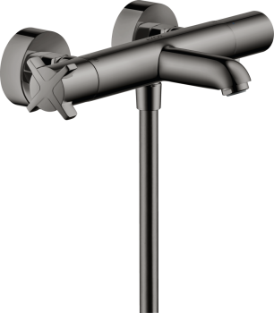  - AXOR Citterio E Bateria wannowa, termostatyczna, natynkowa czarny chrom polerowany 36140330 - 36140330 - Łazienki Szydłowski