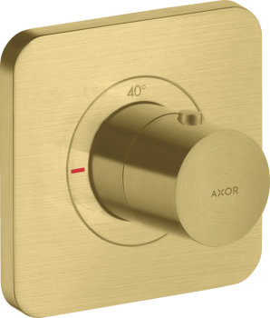 - AXOR Citterio E Bateria termostatyczna 120/120, podtynkowa mosiądz szczotkowany 36702950 - 36702950 U - Łazienki Szydłowski