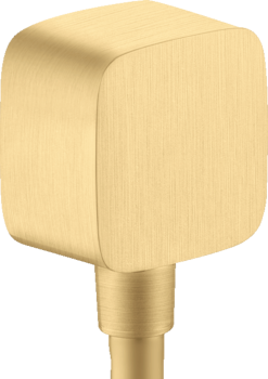  - AXOR ShowerSolutions Przyłącze węża, softsquare złoty optyczny szczotkowany 36731250 - 36731250 NB - Łazienki Szydłowski