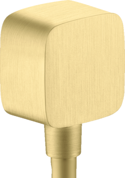 - AXOR ShowerSolutions Przyłącze węża, softsquare mosiądz szczotkowany 36731950 - 36731950 U - Łazienki Szydłowski