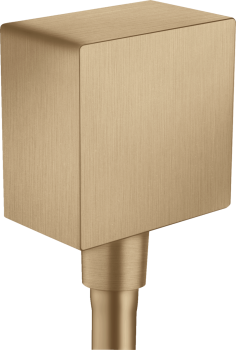 - AXOR ShowerSolutions Przyłącze węża kwadratowe Brąz Szczotkowany 36732140 - 36732140 - Łazienki Szydłowski