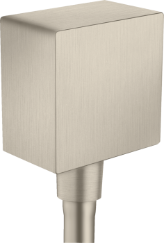 - AXOR ShowerSolutions Przyłącze węża kwadratowe nikiel szczotkowany 36732820 - 36732820 - Łazienki Szydłowski