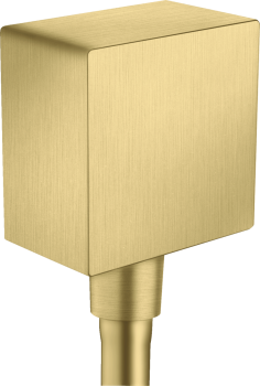 - AXOR ShowerSolutions Przyłącze węża kwadratowe mosiądz szczotkowany 36732950 - 36732950 U - Łazienki Szydłowski