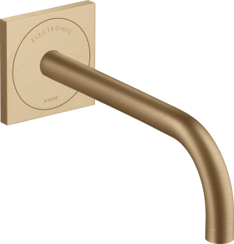  - AXOR Uno Elektroniczna bateria umywalkowa z wylewką 22,5 cm, brąz szczotkowany 38120140 - 38120140 - Łazienki Szydłowski
